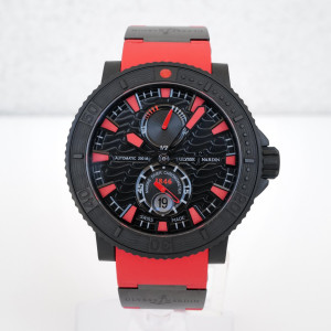 Швейцарський годинник Ulysse Nardin Marine Diver Black Sea Red 46