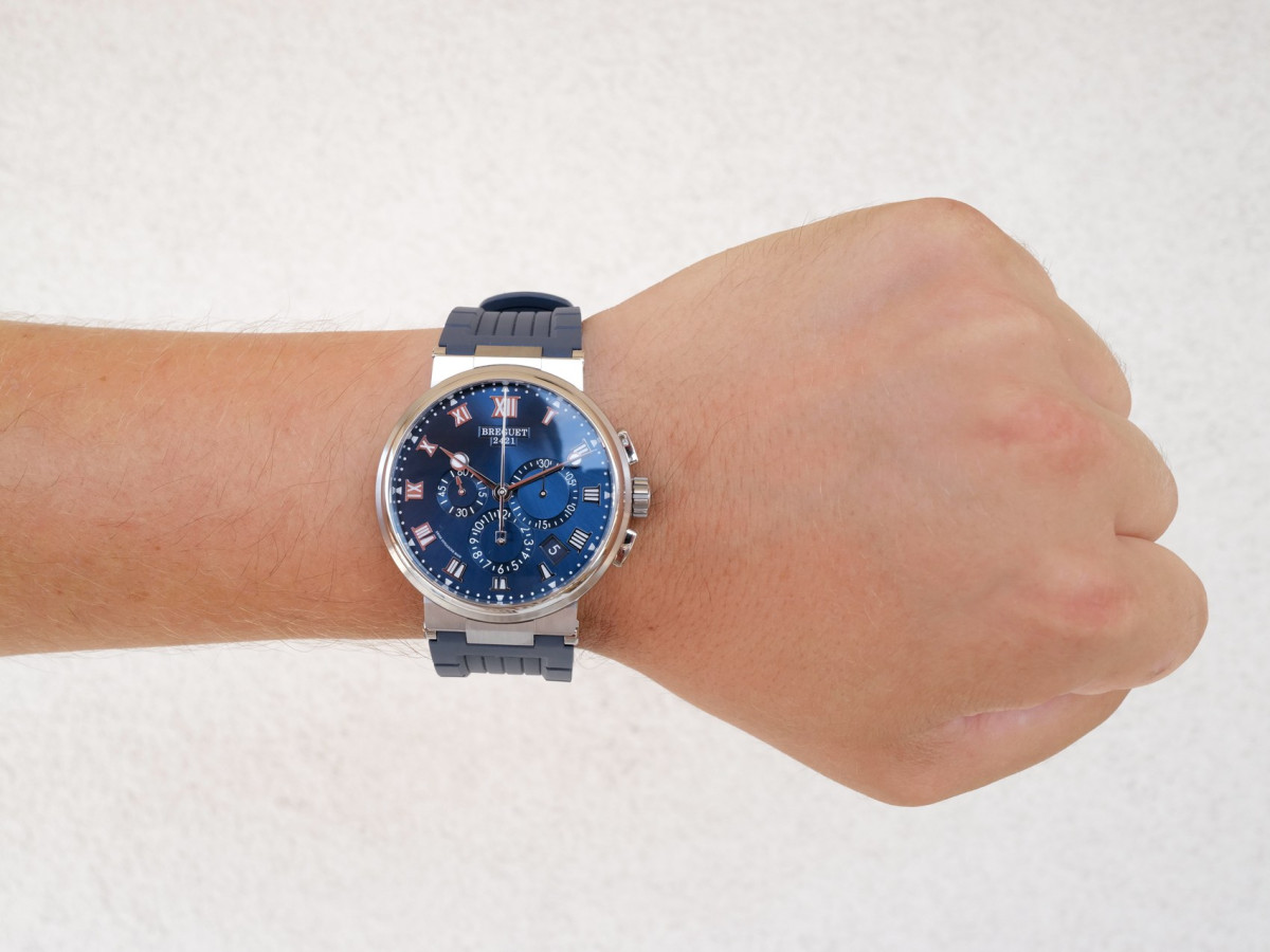 Swiss watch Breguet Marine Titanium Chronograph Automatic 42 (2023)