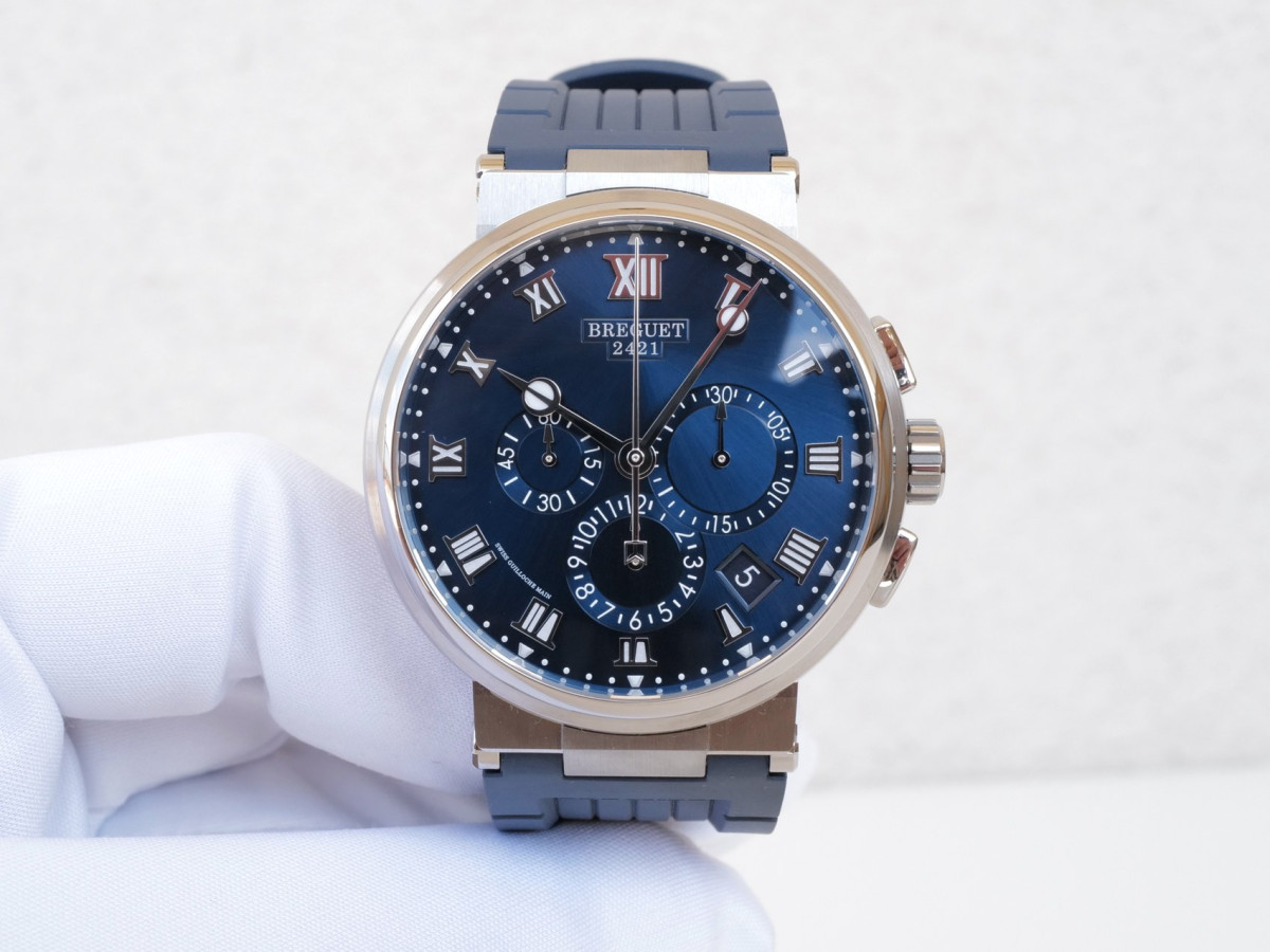Swiss watch Breguet Marine Titanium Chronograph Automatic 42 (2023)