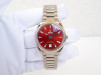 Швейцарские часы Omega Seamaster Aqua Terra 150M Co-Axial Master Chronometer Shades Terracotta Red Dial 38