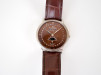 Швейцарские часы Blancpain Villeret Quantieme Triple Date Complete Calendar Moon Phase 18K White Gold Brown Dial