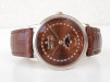 Швейцарские часы Blancpain Villeret Quantieme Triple Date Complete Calendar Moon Phase 18K White Gold Brown Dial