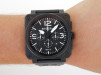 Швейцарський годинник Bell & Ross Carbon Chronograph BR 01-94