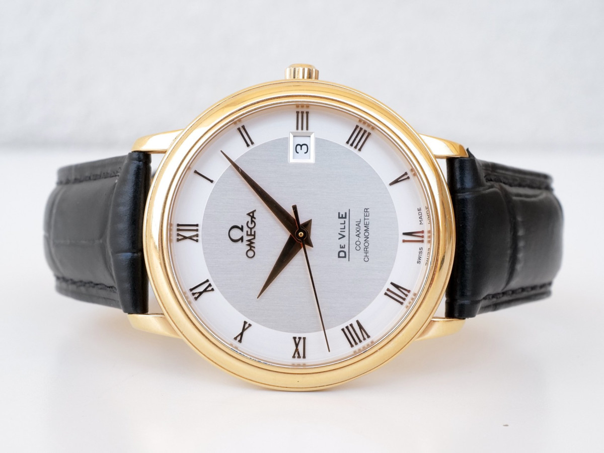 Швейцарские часы Omega De Ville Prestige 18K Rose Gold 37