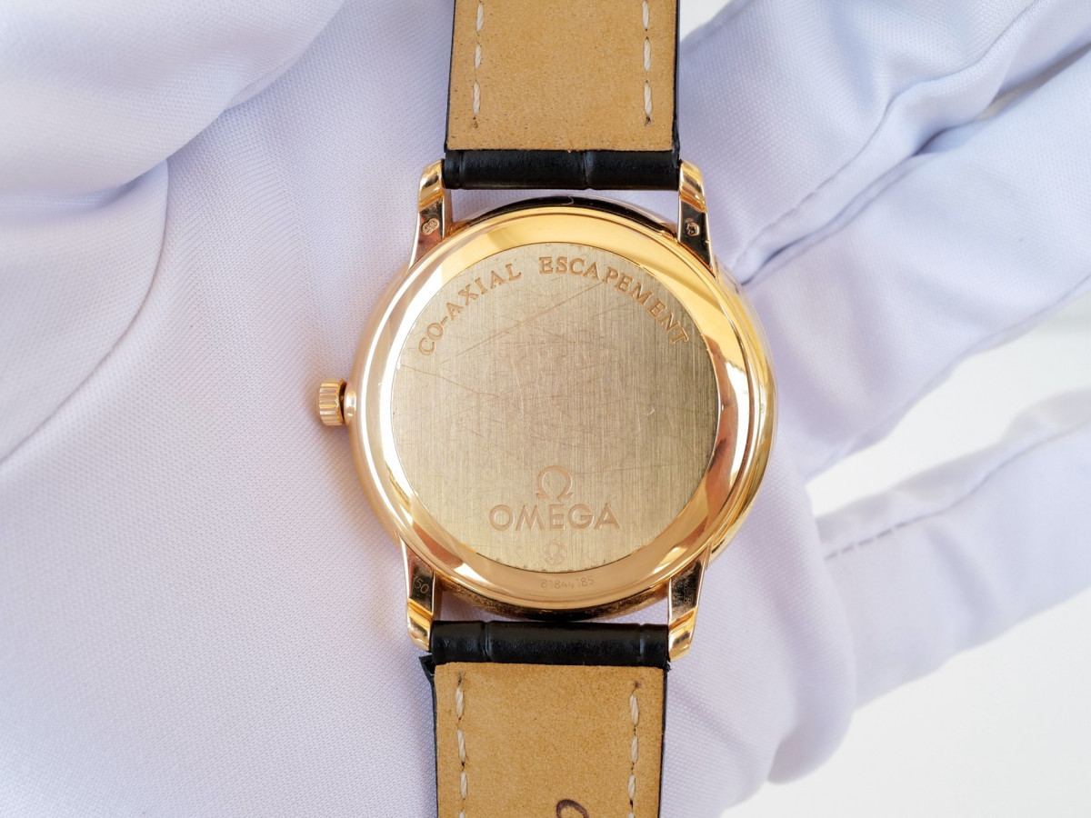 Швейцарские часы Omega De Ville Prestige 18K Rose Gold 37