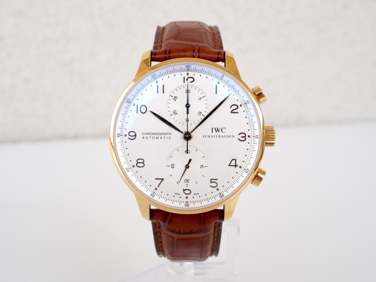 Swiss watch IWC Portuguese Chronograph 18K Rose Gold 41
