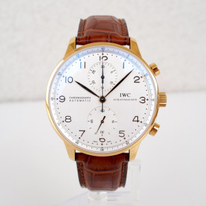 Swiss watch IWC Portuguese Chronograph 18K Rose Gold 41