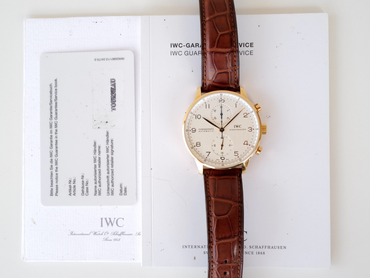 Swiss watch IWC Portuguese Chronograph 18K Rose Gold 41
