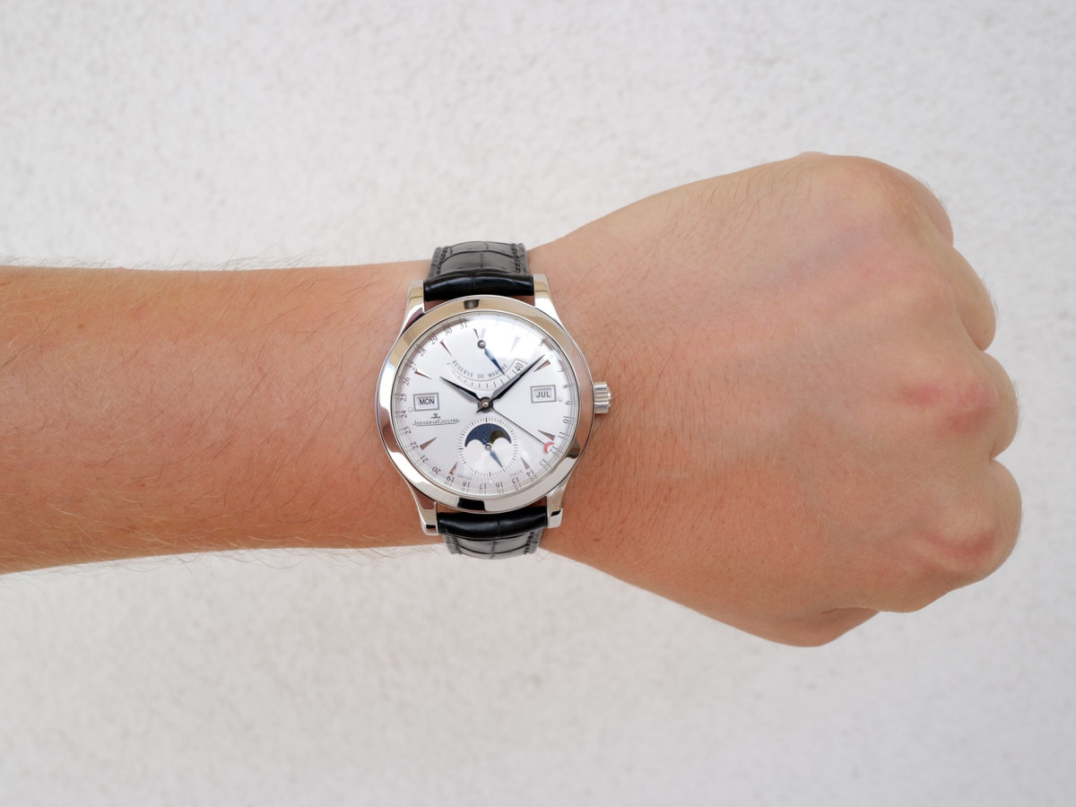 Швейцарские часы Jaeger-LeCoultre Master Calendar Reserve De Marche Moon Phase 40,5