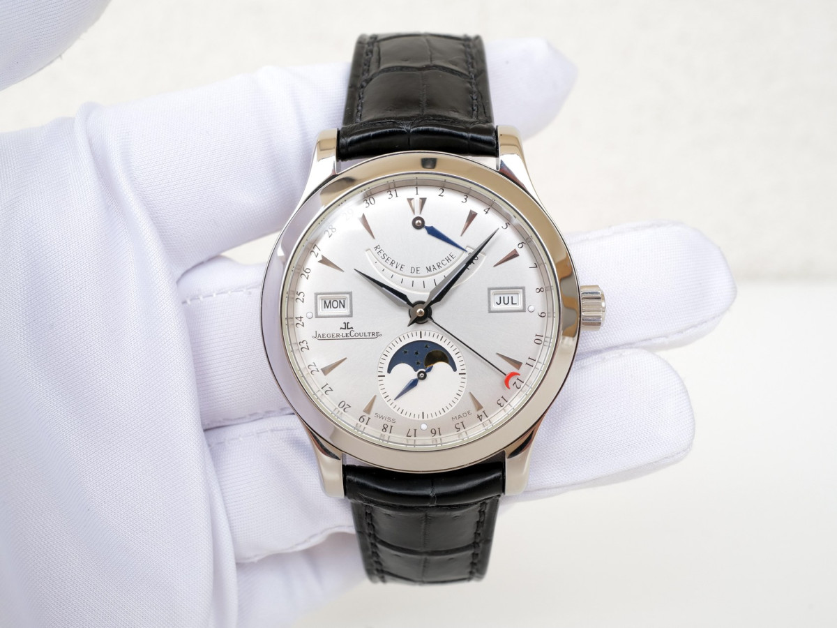 Швейцарские часы Jaeger-LeCoultre Master Calendar Reserve De Marche Moon Phase 40,5