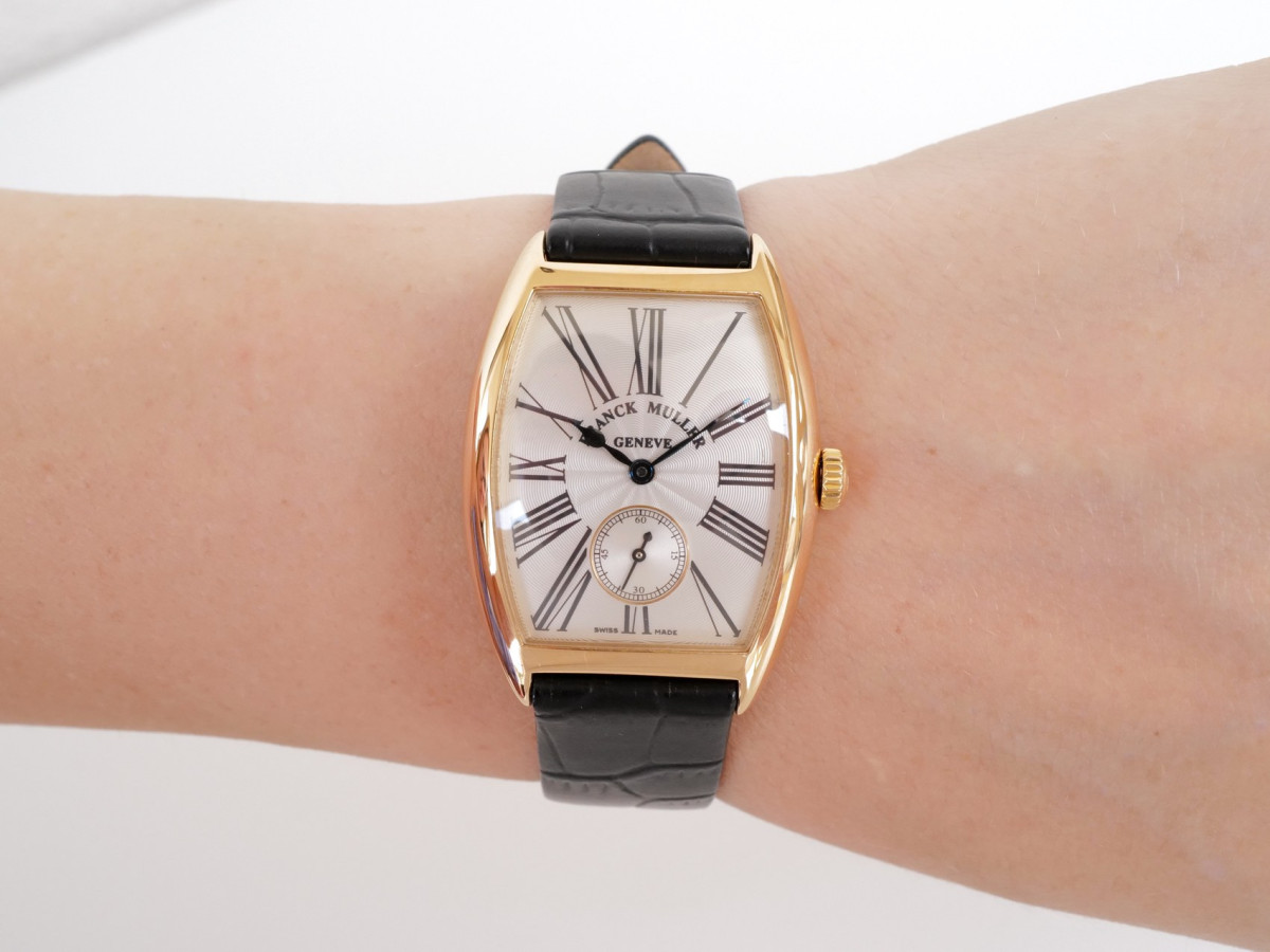 Швейцарський годинник Franck Muller Cintree Curvex Manual Wind 18K Rose Gold