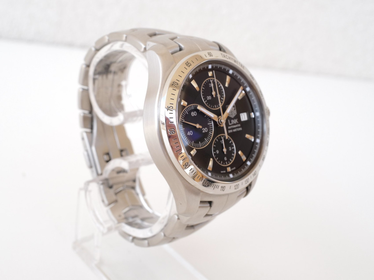 Swiss watch Tag Heuer Link Calibre 16 Chronograph Black Dial 42