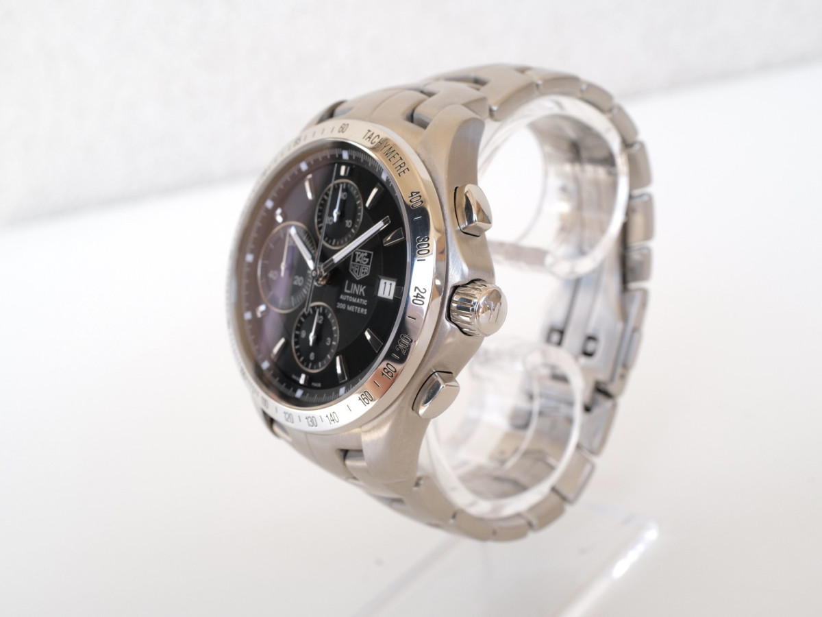 Swiss watch Tag Heuer Link Calibre 16 Chronograph Black Dial 42