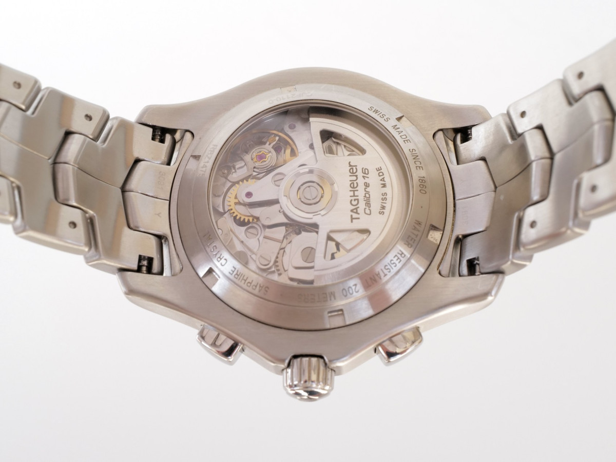 Swiss watch Tag Heuer Link Calibre 16 Chronograph Black Dial 42