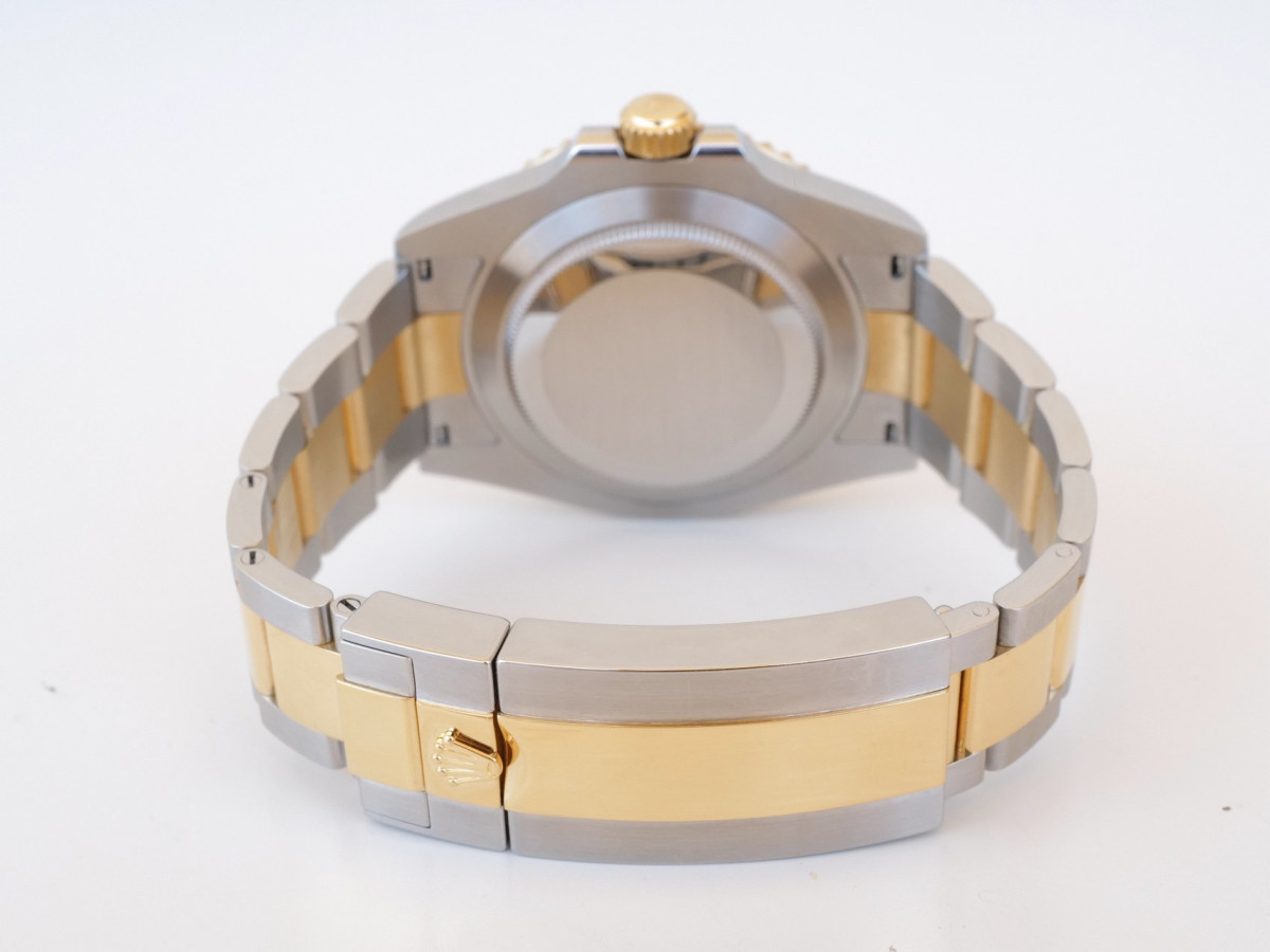 Швейцарские часы Rolex Submariner Date 41 Yellow Gold Steel Ceramic Black Dial