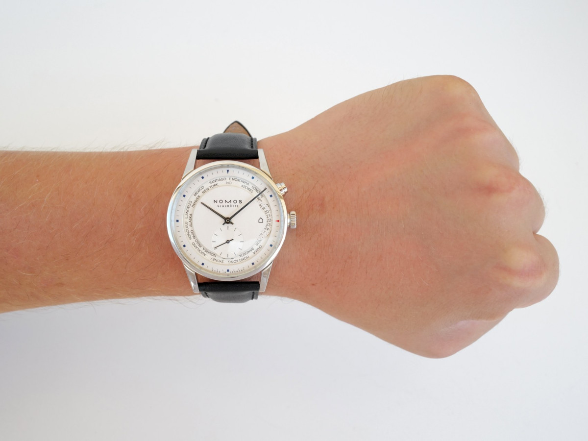 Швейцарские часы NOMOS Glashutte Zurich World Time 40