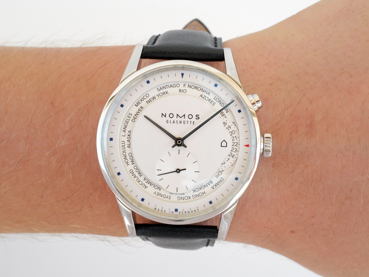 Швейцарские часы NOMOS Glashutte Zurich World Time 40