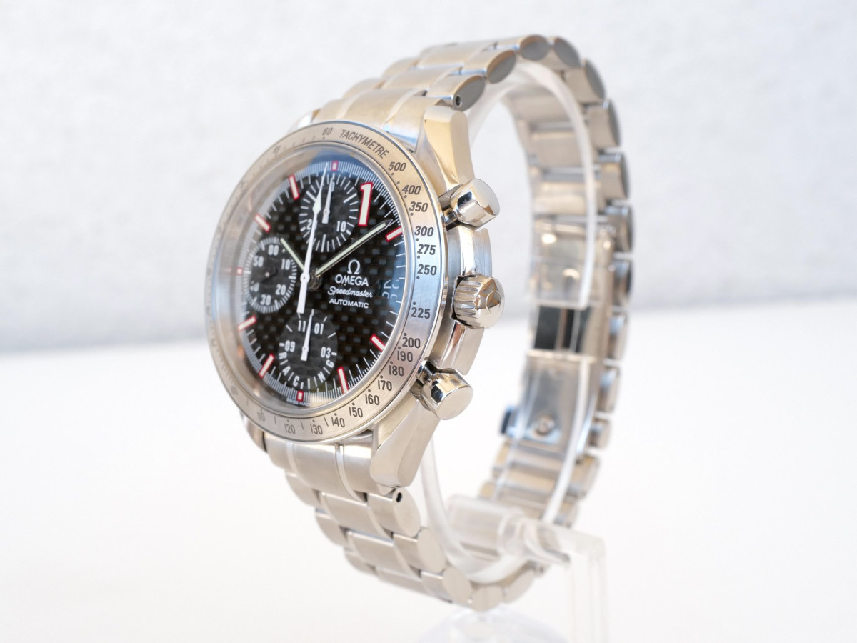 Швейцарские часы Omega Speedmaster Date Chronograph Michael Schumacher Limited Edition 39