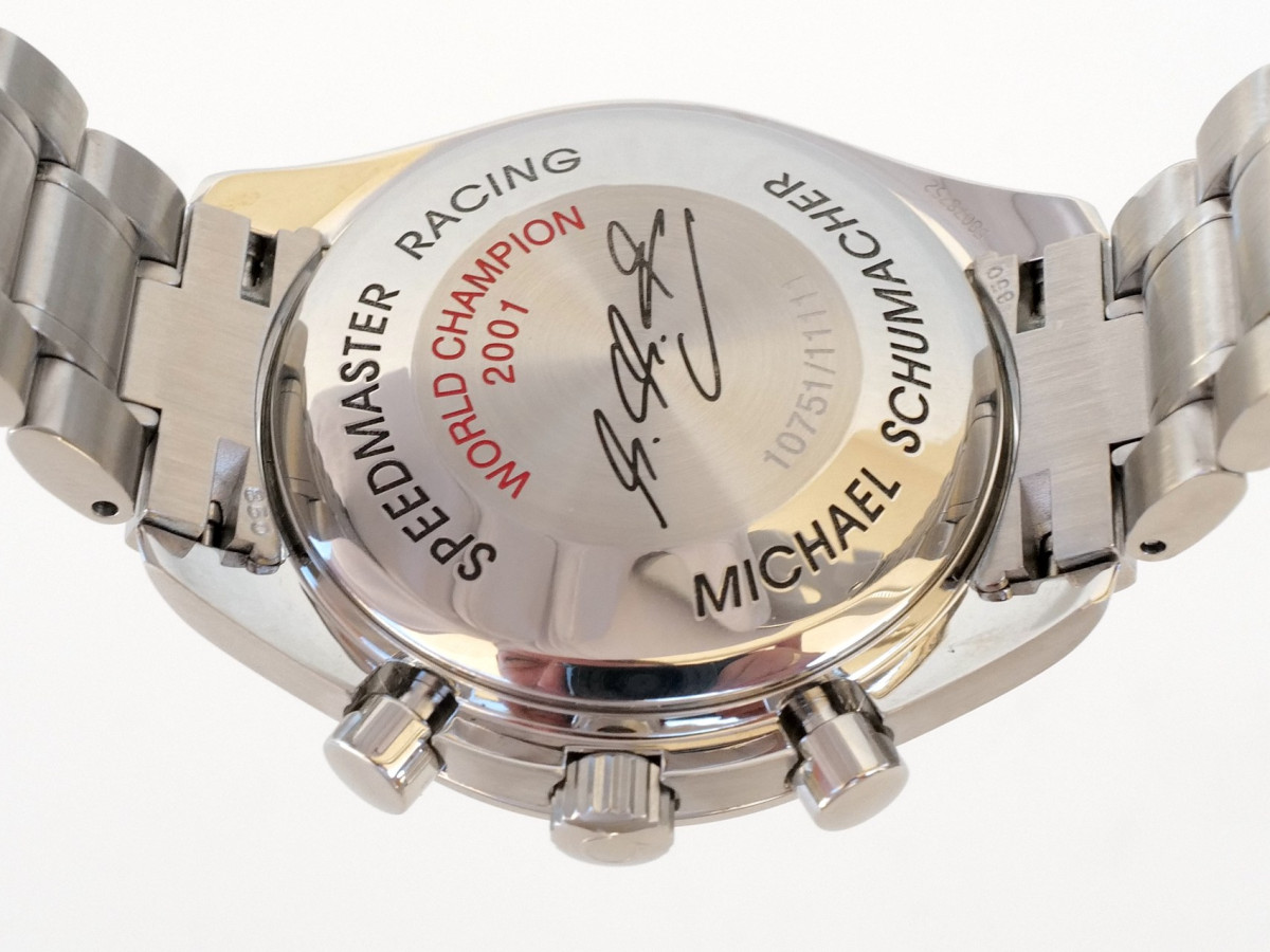 Швейцарские часы Omega Speedmaster Date Chronograph Michael Schumacher Limited Edition 39