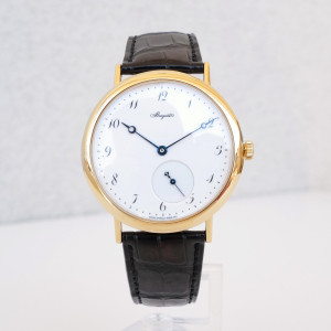 Швейцарський годинник Breguet Classique 18K Yellow Gold White Enamel Dial 40