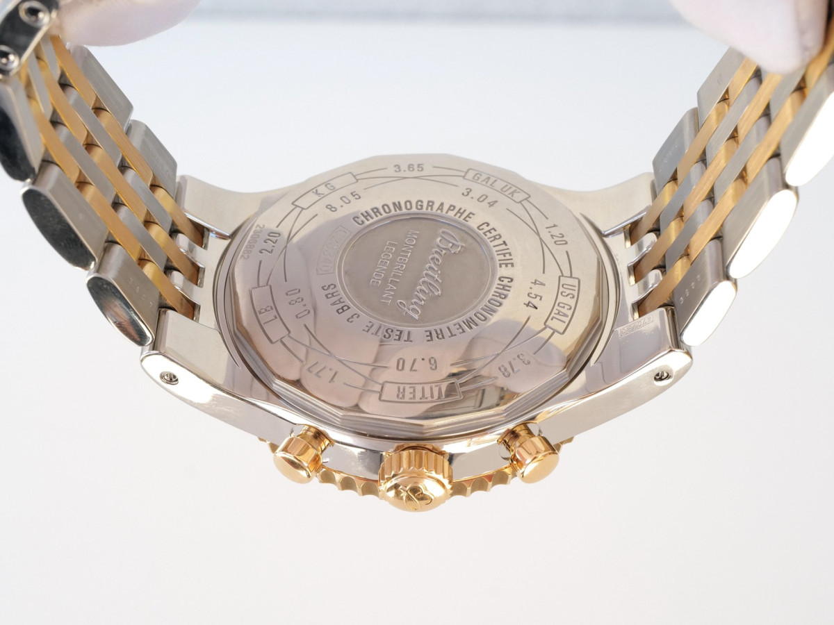 Swiss watch Breitling Montbrillant Legende Chronograph 18K Rose Gold Steel 47