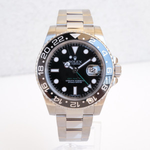 Швейцарський годинник Rolex GMT-Master II Oyster Steel Black Dial 40
