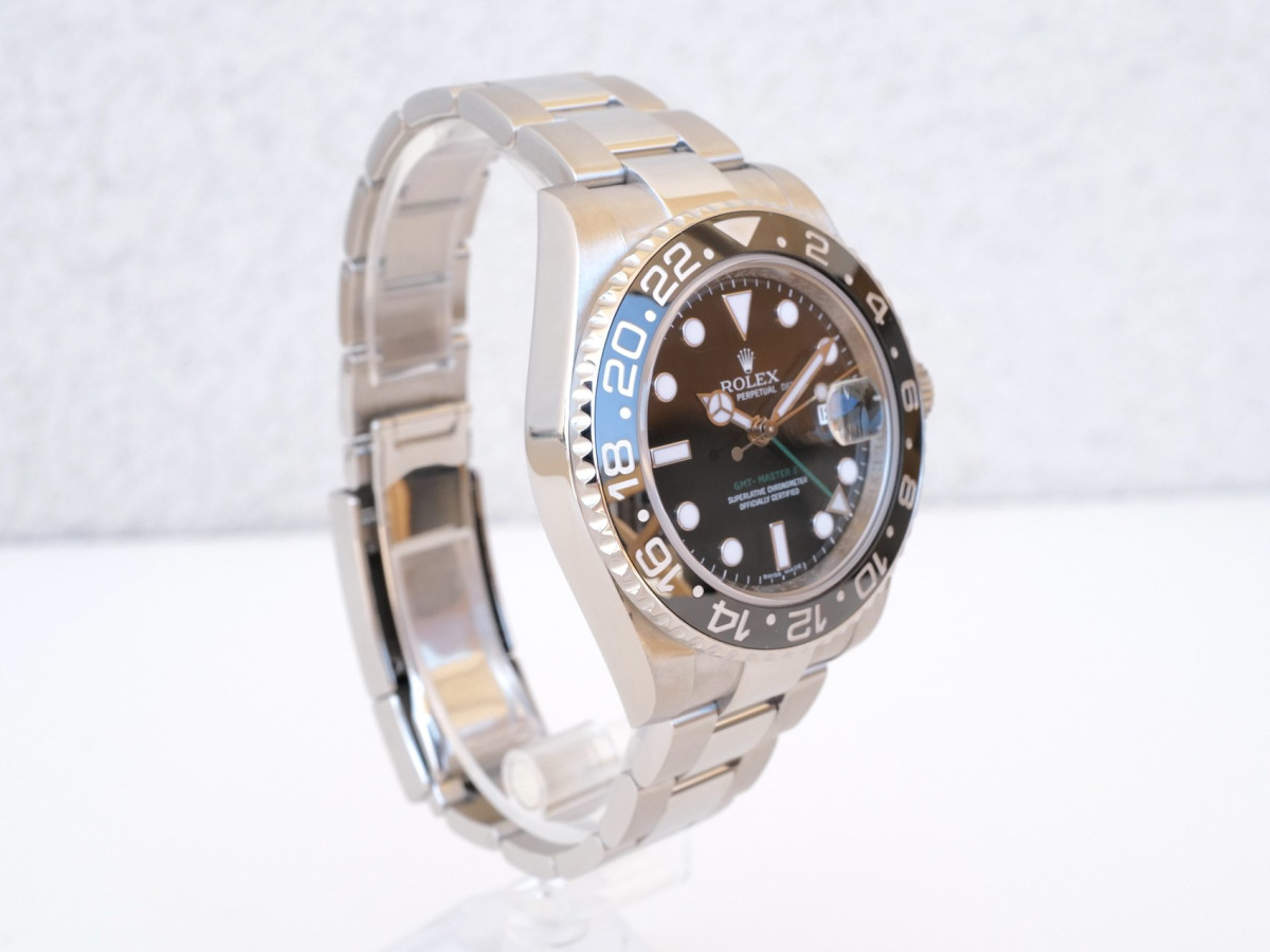 Швейцарський годинник Rolex GMT-Master II Oyster Steel Black Dial 40