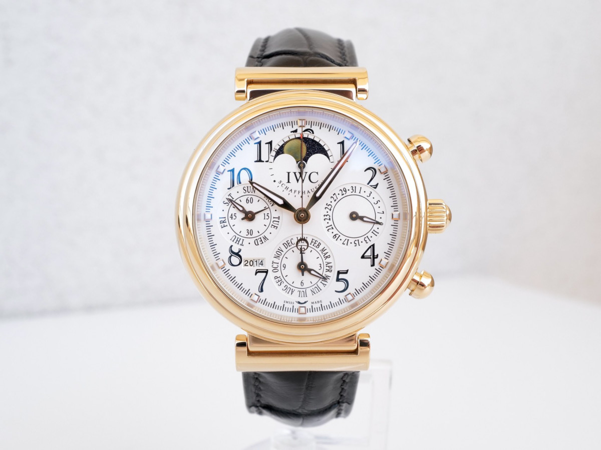 Швейцарские часы IWC Da Vinci Perpetual Calendar Chronograph 18K Rose Gold