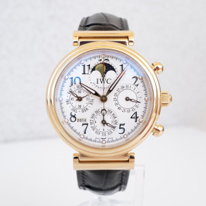 Швейцарские часы IWC Da Vinci Perpetual Calendar Chronograph 18K Rose Gold