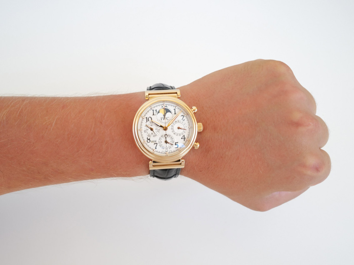 Швейцарские часы IWC Da Vinci Perpetual Calendar Chronograph 18K Rose Gold