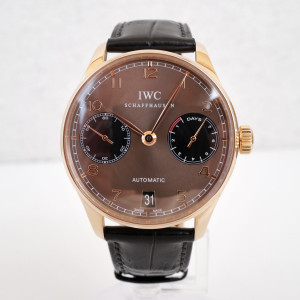 Швейцарские часы IWC Portugieser Automatic 7 Days Power Reserve Boutique Edition 18K Rose Gold 42