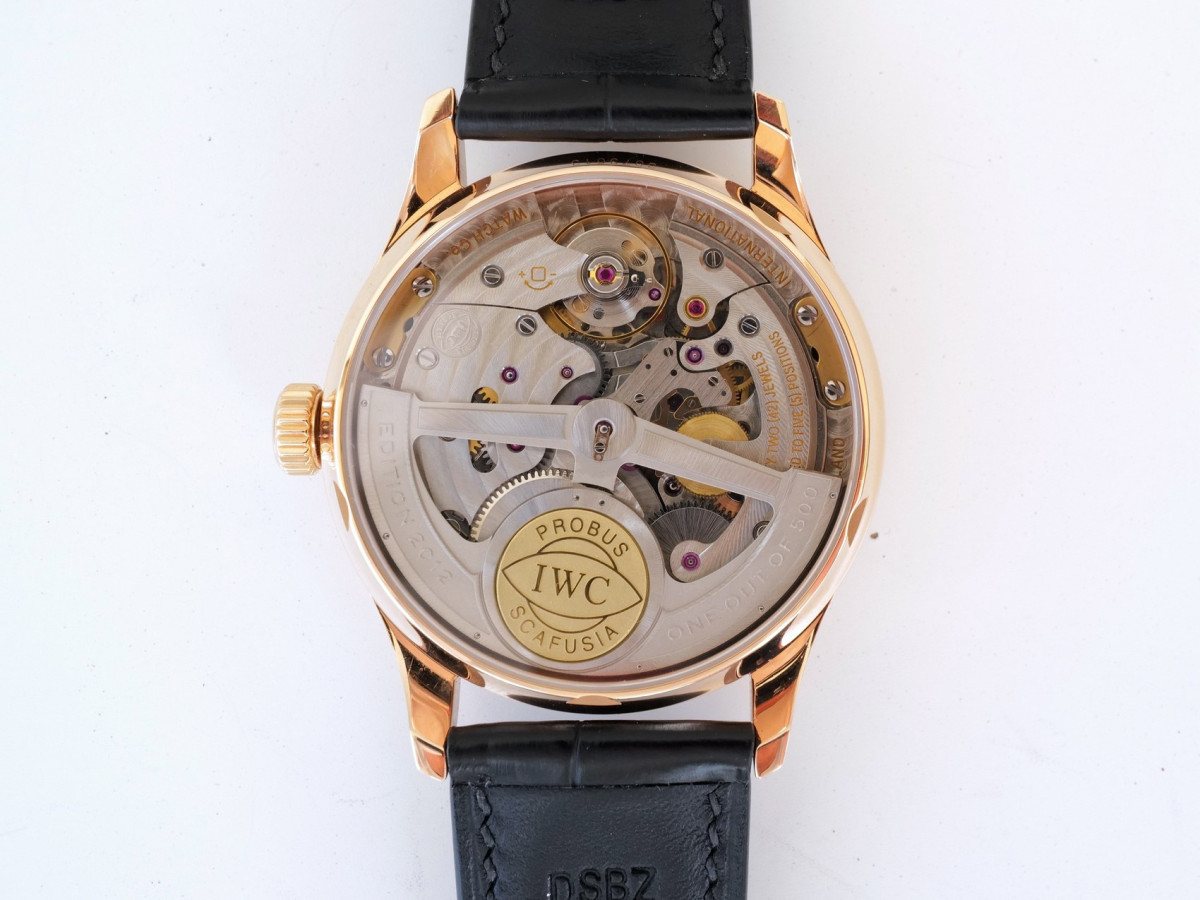 Швейцарские часы IWC Portugieser Automatic 7 Days Power Reserve Boutique Edition 18K Rose Gold 42