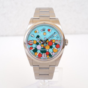 Швейцарський годинник Rolex Oyster Perpetual Custom Celebration Dial 36