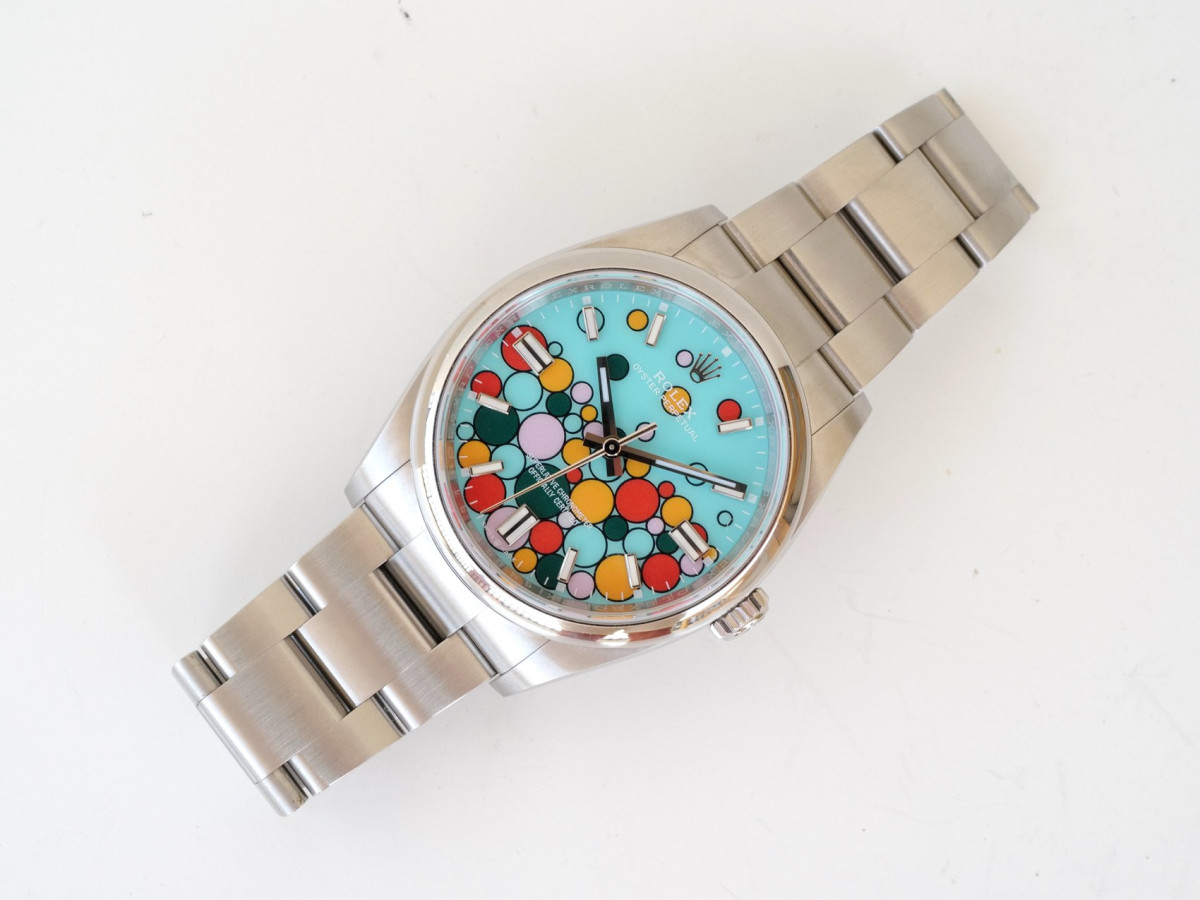 Швейцарський годинник Rolex Oyster Perpetual Custom Celebration Dial 36