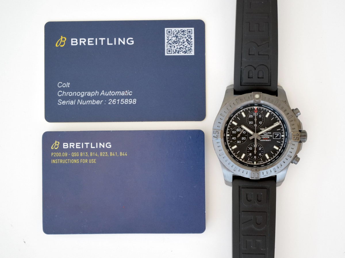 Swiss watch Breitling Colt Blacksteel Automatic Chronograph 44 (2023)