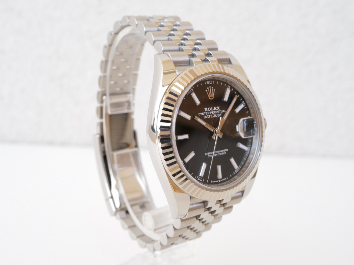 Швейцарський годинник Rolex Datejust 41 Black Dial Jubilee (2024)