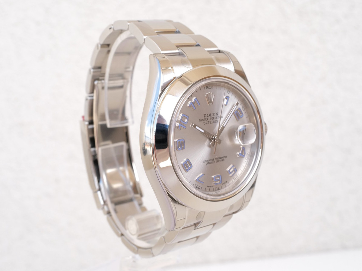 Швейцарський годинник Rolex Datejust II Smooth Bezel Silver Dial 41