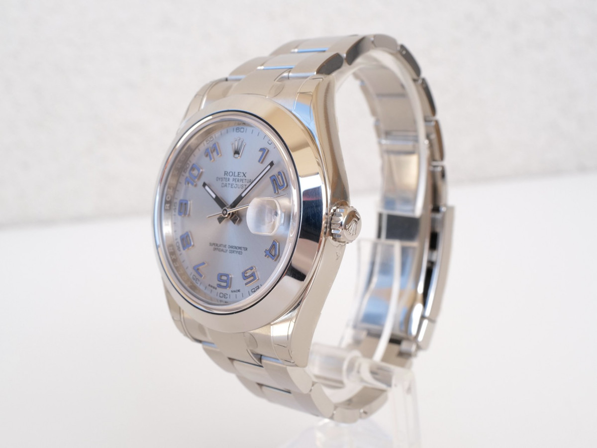 Швейцарський годинник Rolex Datejust II Smooth Bezel Silver Dial 41