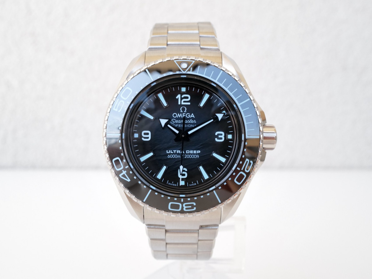 Swiss watch Omega Seamaster Planet Ocean 6000M Ultra Deep Summer Blue 45.5