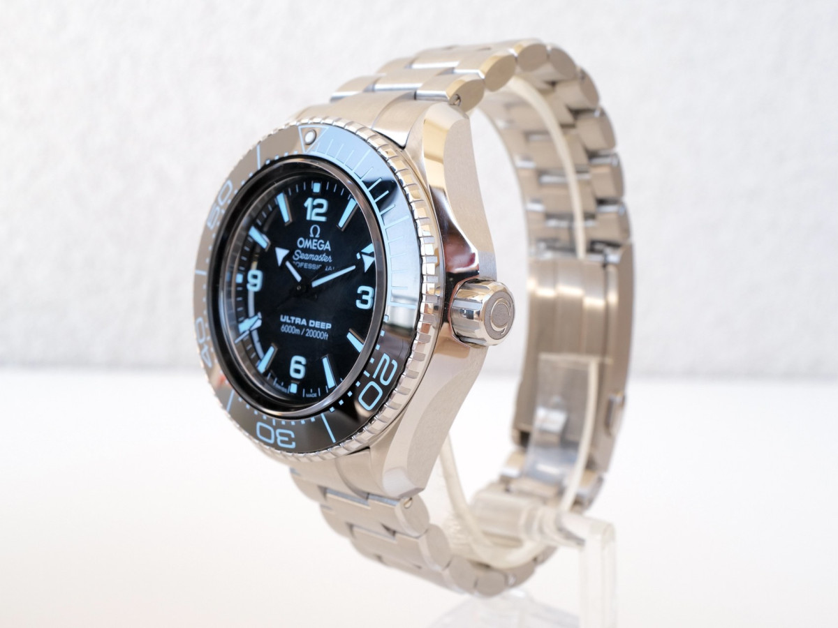 Swiss watch Omega Seamaster Planet Ocean 6000M Ultra Deep Summer Blue 45.5