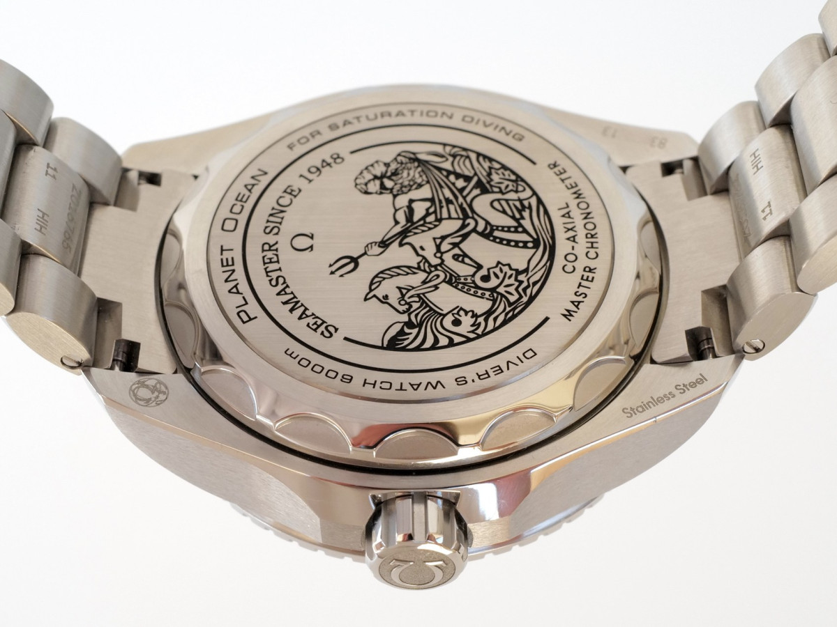 Swiss watch Omega Seamaster Planet Ocean 6000M Ultra Deep Summer Blue 45.5