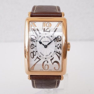 Швейцарские часы Franck Muller Long Island 18K Rose Gold
