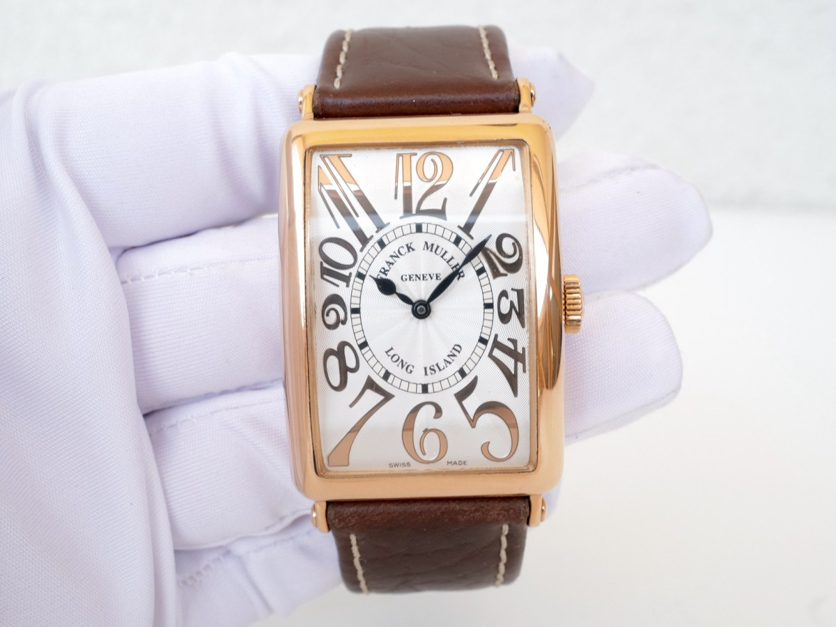 Швейцарские часы Franck Muller Long Island 18K Rose Gold