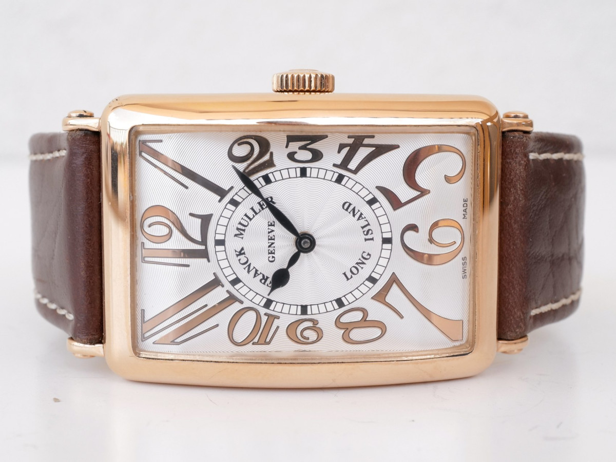 Швейцарские часы Franck Muller Long Island 18K Rose Gold