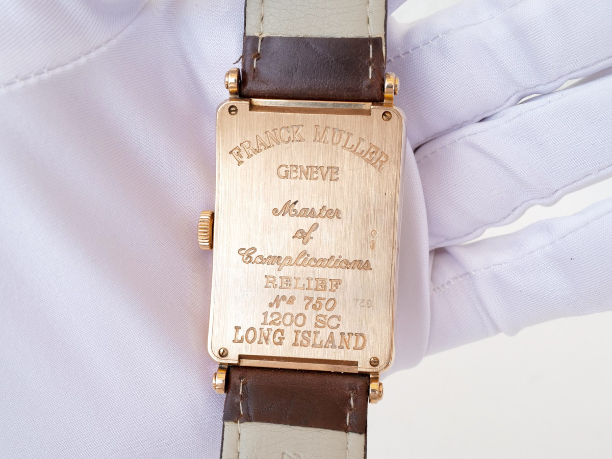 Швейцарские часы Franck Muller Long Island 18K Rose Gold