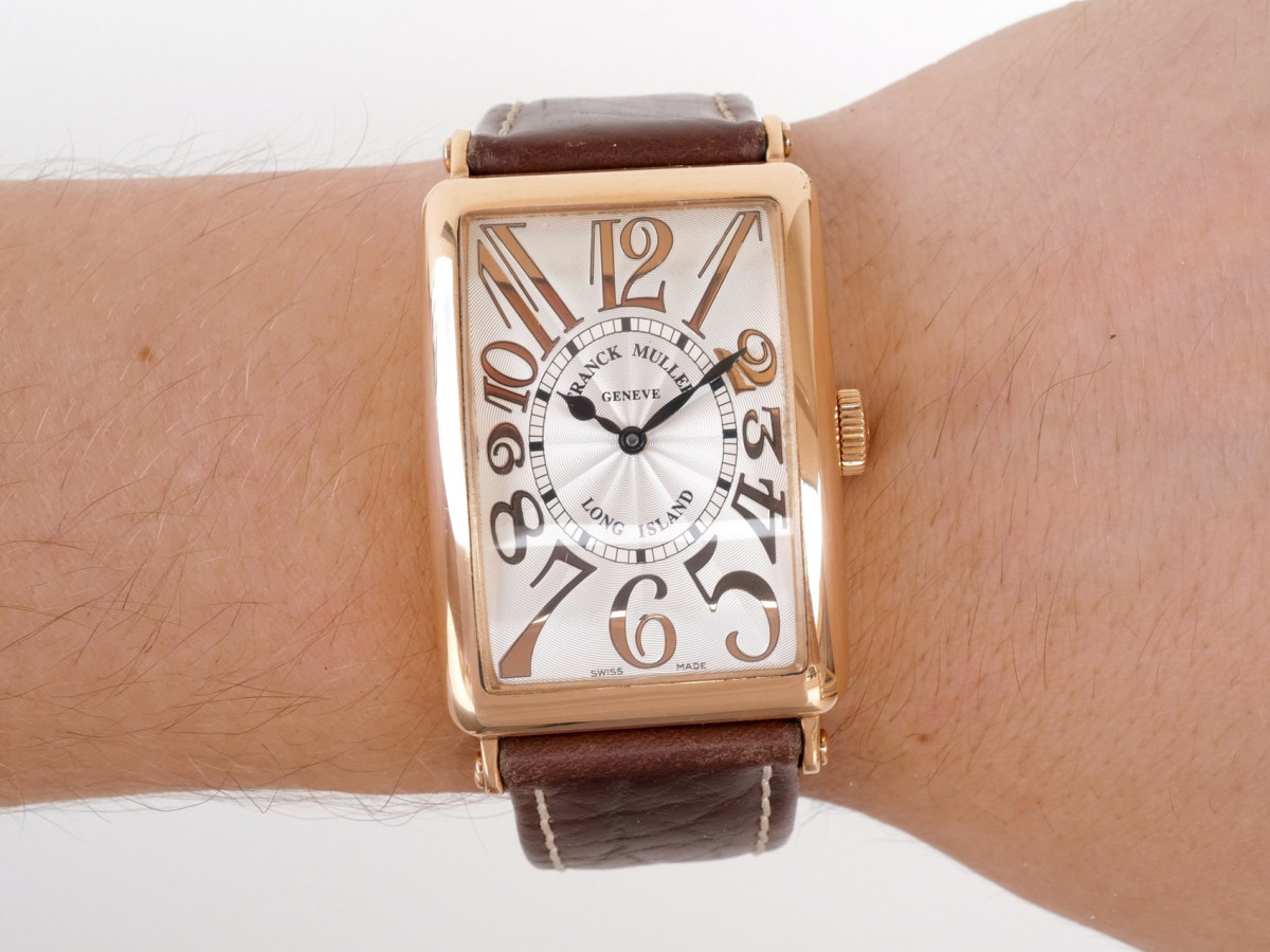 Швейцарские часы Franck Muller Long Island 18K Rose Gold