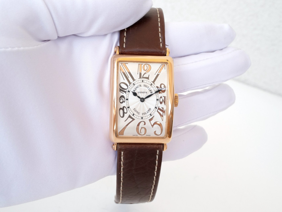 Швейцарские часы Franck Muller Long Island 18K Rose Gold