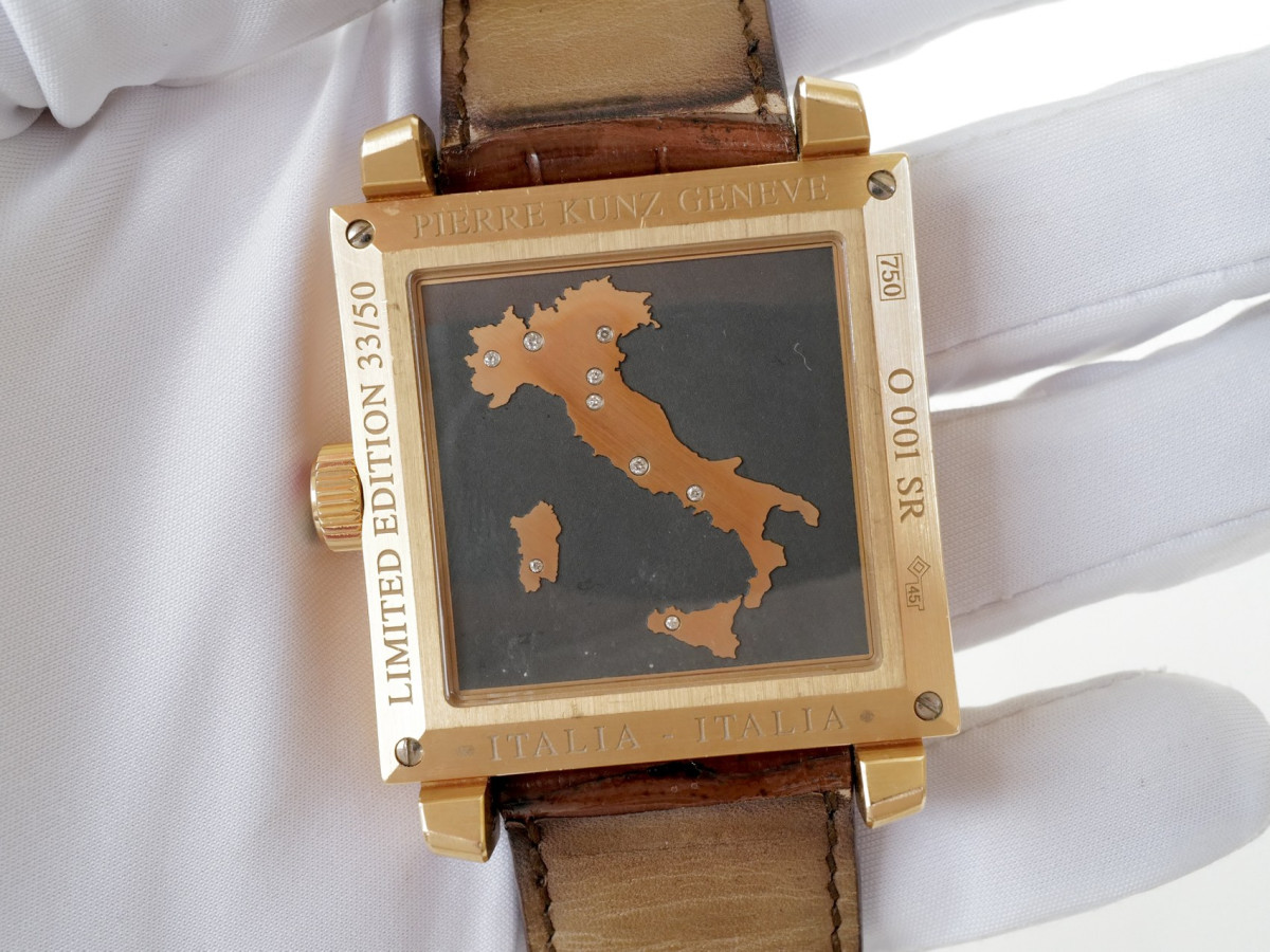 Швейцарские часы Pierre Kunz Spirit of Challenge 18K Gold Limited Edition Italia