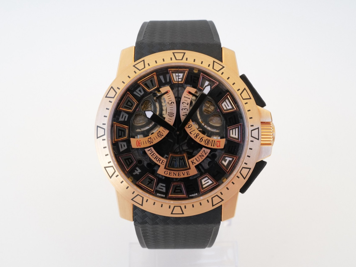 Швейцарские часы Pierre Kunz Sport Chronograph Limited Edition 18K Rose Gold