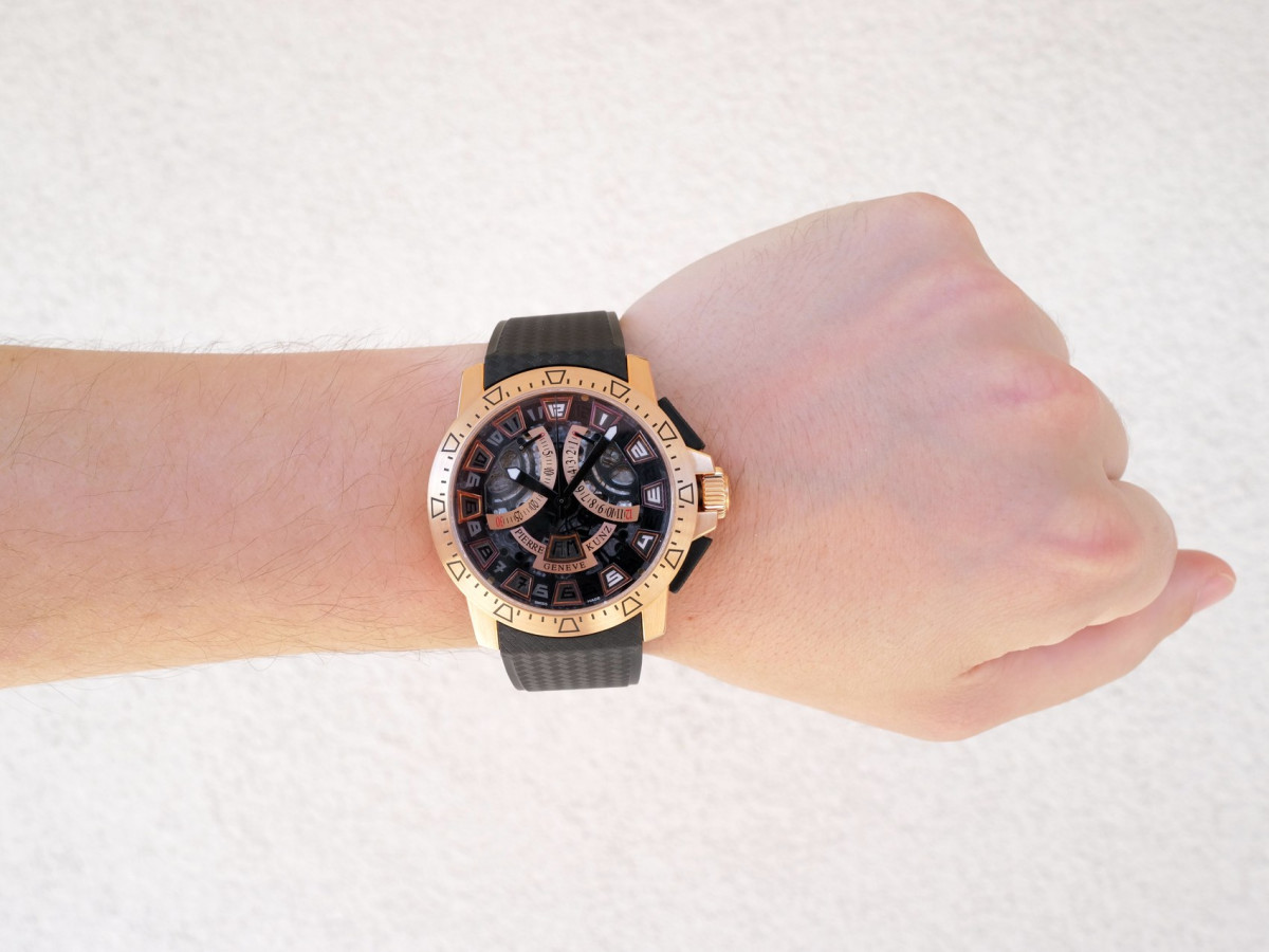 Швейцарские часы Pierre Kunz Sport Chronograph Limited Edition 18K Rose Gold